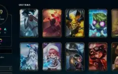 LVL 101 - 143 Champions - 109 Skins - FULL ACESSO
