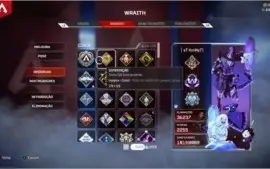 CONTA APEX LEGENDS (XBOX) WRAITH 36K MESTRE