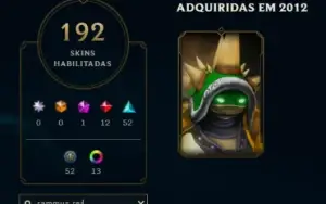 Conta League of Legends Ex Challenger
