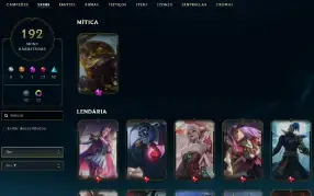 Conta League of Legends Ex Challenger