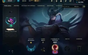 Conta League of Legends Ex Challenger