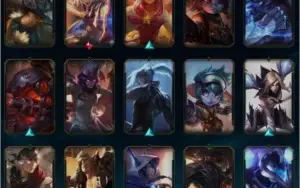 Conta LOL, MMR Platina, 230+ skins, todos os campeões.