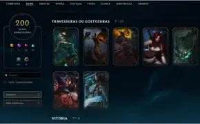 Conta rara| Season 3 | Skins vitoriosas | 200 Skins |e+