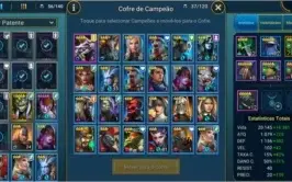 CONTA RAID SHADOW LEGENDS 5 LENDARIOS