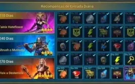 CONTA RAID SHADOW LEGENDS 5 LENDARIOS