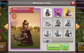 Clash of Clans CV13 obstáculos raros/troféus lendários