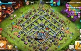 Clash of Clans CV13 obstáculos raros/troféus lendários