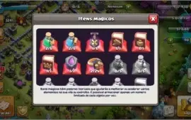 Clash of Clans CV13 obstáculos raros/troféus lendários