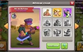Clash of Clans CV13 obstáculos raros/troféus lendários
