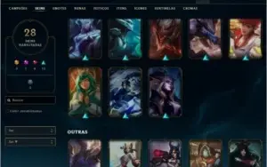 Conta lol platina