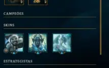 Conta main league of legends