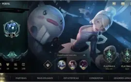conta wild rift 18 skins 44 champ