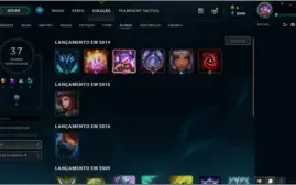 Conta LoL Mestre