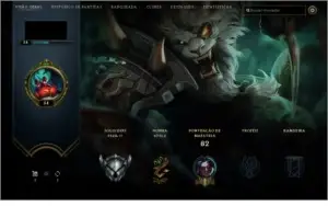 Conta lol prata 4