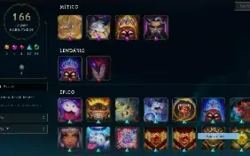 500$ Gasto Conta De Valorant + Lol Full Acesso.