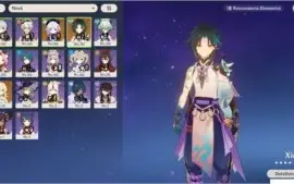XIAO + RAZOR + QIQI + BENNETT + SUCROSE + DIONA AR 36