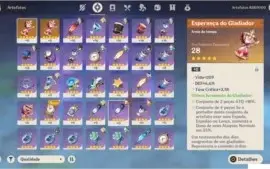 XIAO + RAZOR + QIQI + BENNETT + SUCROSE + DIONA AR 36