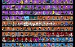 Conta rara com Ikonik, Travis Scott e Glow. Mais 230 skins