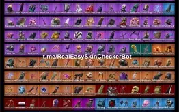 Conta rara com Ikonik, Travis Scott e Glow. Mais 230 skins