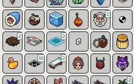 Conta Habbo com Nick Raro, Efeitos de Totem, Roupas/Mobis!!