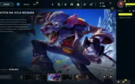 LEAGUE OF LEGENDS: Conta Épica com 130 Campeões e 80 Skins