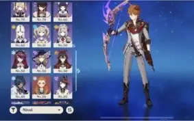 Ar55. Childe + agitação trovejante, Raiden Shogun, kokomi