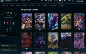 Conta Mestre League of Legends