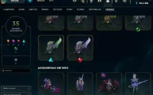 Conta Mestre League of Legends