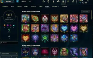 Conta Mestre League of Legends