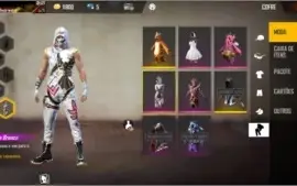 Vendo conta de free fire full gemada
