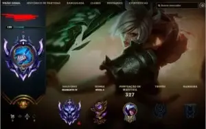 CONTA DIAMANTE S9 LOL