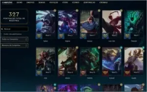 CONTA DIAMANTE S9 LOL