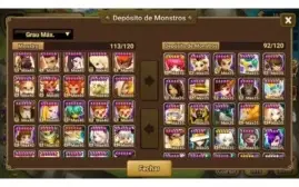 Conta Summoners War: Sky Arena Global - Lvl 50