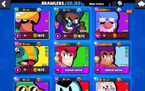 Conta brawl stars- aceito propostas