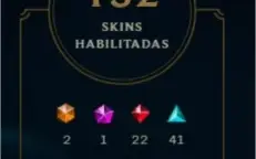 vendo conta de lol lvl 290 151 champions  124 skins