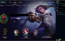 Conta League of Legends ( Borda de Diamante 3 ) - 2018
