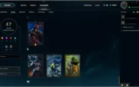 Conta League of Legends ( Borda de Diamante 3 ) - 2018