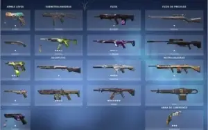 CONTA VALORANT COM KARAMBIT CHAMPIONS +