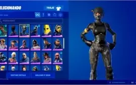 CONTA FORTNITE CHEIA DE SKIN RARA
