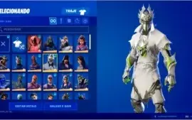 CONTA FORTNITE CHEIA DE SKIN RARA