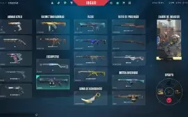 Conta Valorant 1k800 gastos Platina 2
