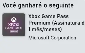 Conta Game Pass  (Premium) 30 Dias - Privada - Full