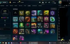 ACC LEAGUE OF LEGENDS VINCULADA COM VALORANT NV 86