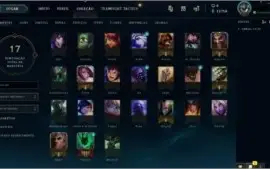 CONTA DE LOL PLATINA 4