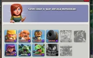 CV 9 nv 101 com varios itens de eventos