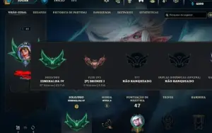 Conta De Lol Esmeralda