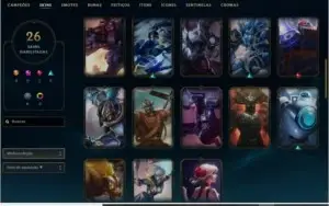 Conta C/ TODOS OS CHAMPIONS (22/10/19) +de 20 skins