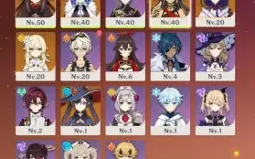 Contas de genshin
