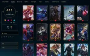 Conta Com 411 Skins e 300 ícones