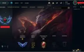 Conta Diamante 3 - MMR Alto com Skins e Espólios